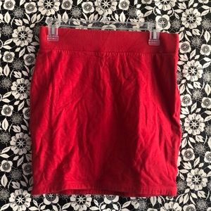 Sexy Red skirt